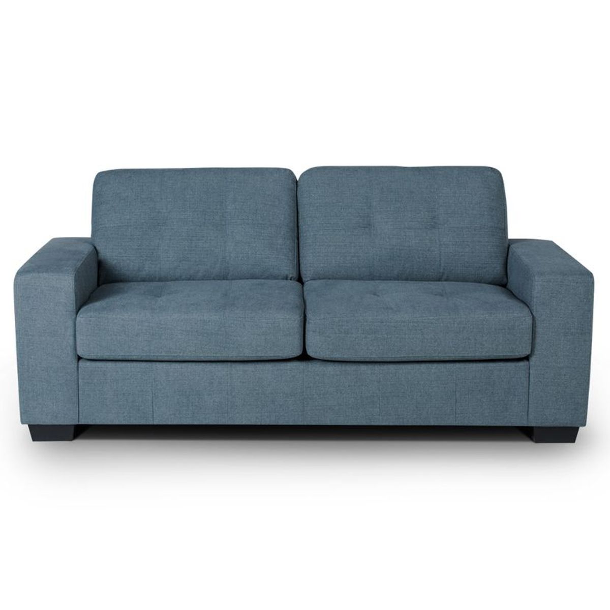 ROSEN - Sofá Cama Dream 3 Cuerpos Tela Azul