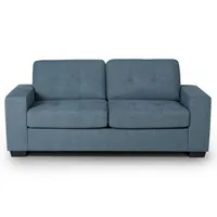 Sofá Cama Dream 3 Cuerpos Tela Azul