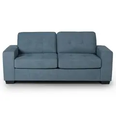 ROSEN - Sofá Cama Dream 3 Cuerpos Tela Azul