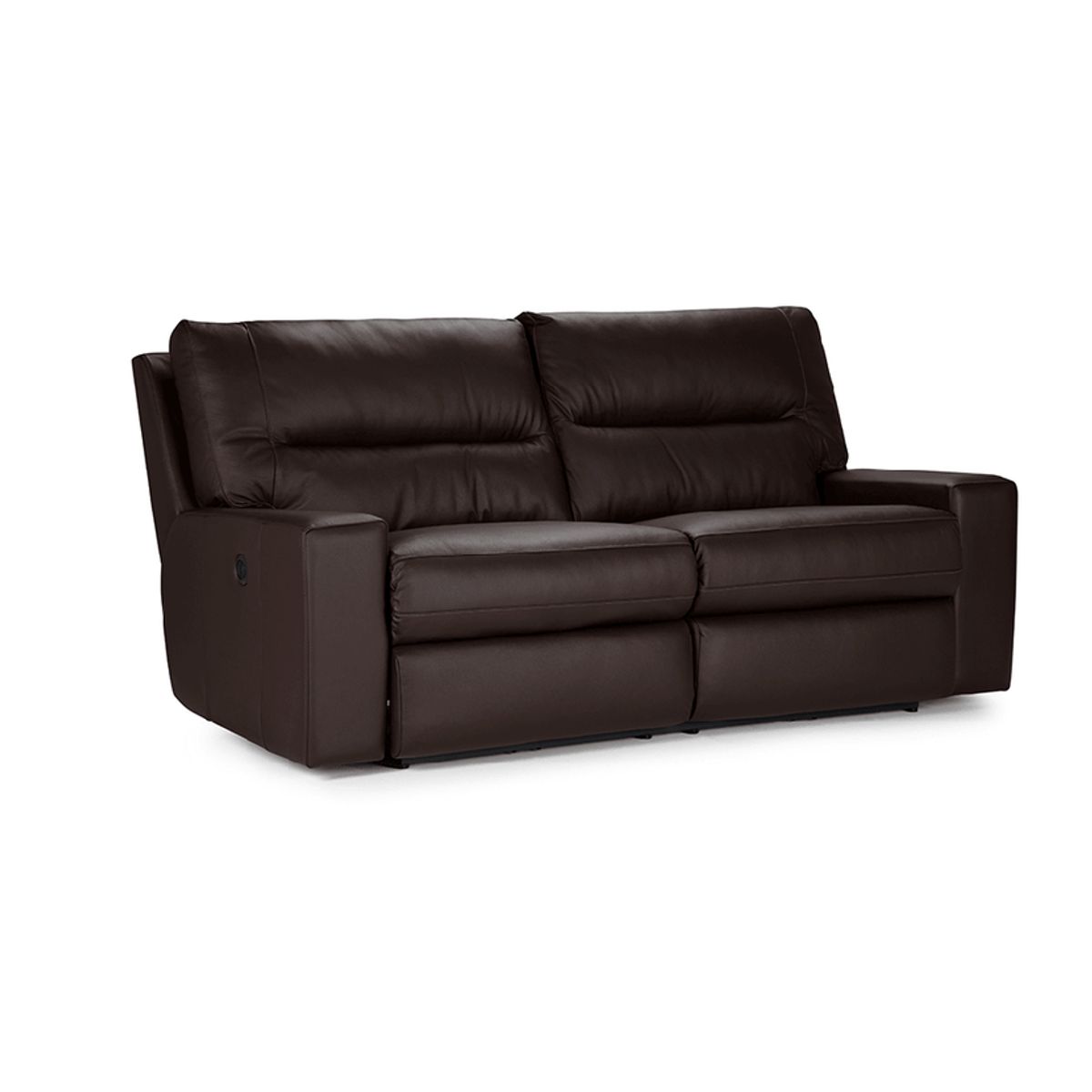 ROSEN - Rosen Sofá Recl Tolstoi 3C Eléctrico Cuero Madrás Marrón