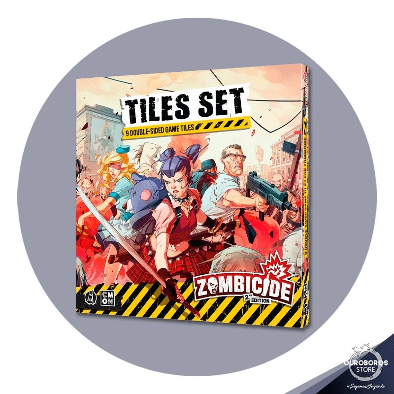 CMON - Juego de Mesa Zombicide 2da Ed - Tiles Set Accesorios