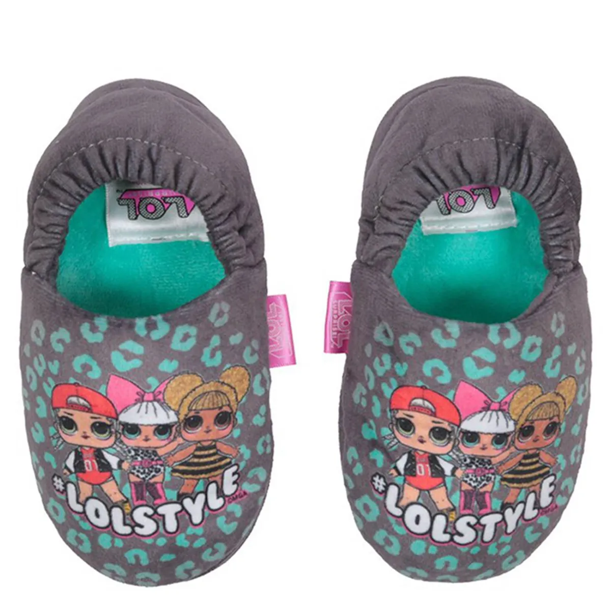 LOL SURPRISE - Pantufla Niña Style Gris Lol