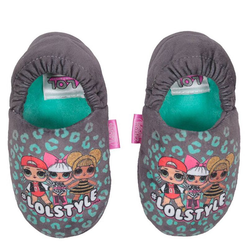 LOL - Pantufla Niña Style Gris Lol