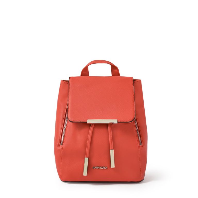 AMPHORA Mochila kirkli rojo tomate