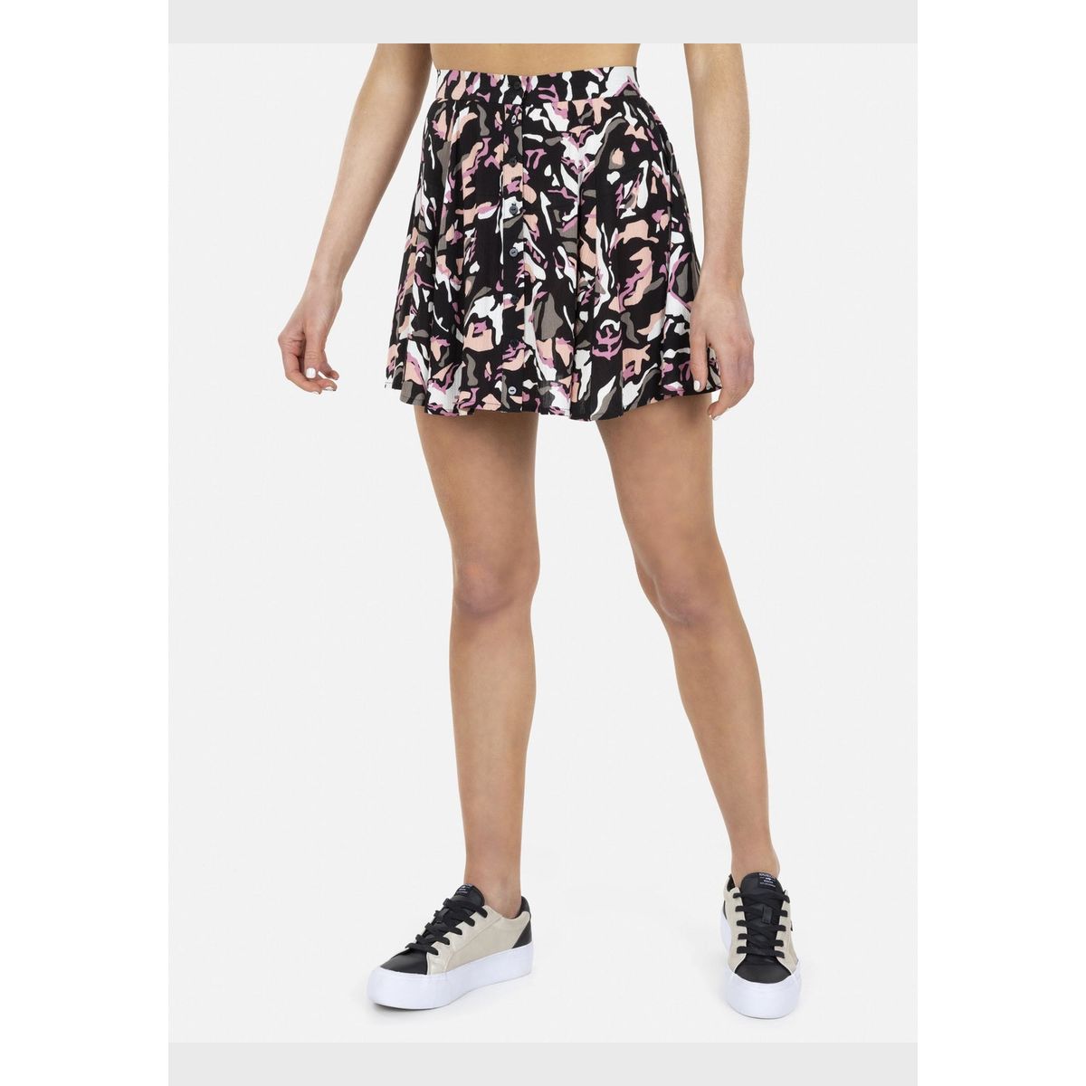 MAUI AND SONS - Falda ABSTRACT ART SKIRT Mujer Multicolor Maui And Sons