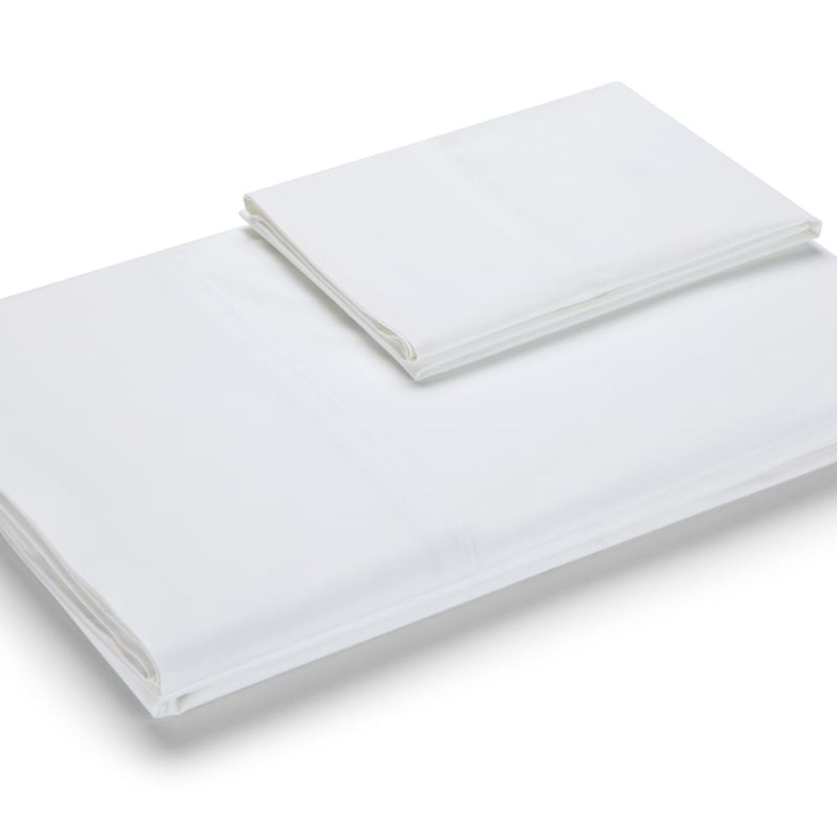 ROSEN - Sábana 200 Hilos Algodón Lisa CopperHealth Blanca 1 Plaza