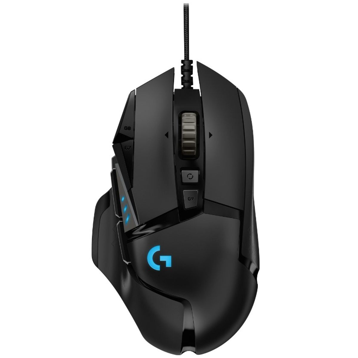 LOGITECH - Mouse Gamer Logitech G502 Hero, Gaming Mouse, 16,000 DPI, 11 Botones