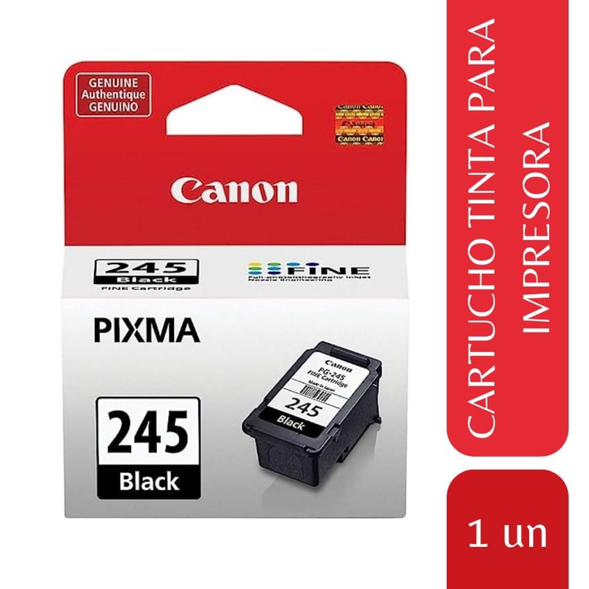 CANON - Tinta Canon cartridge PG-245 negro x1ud