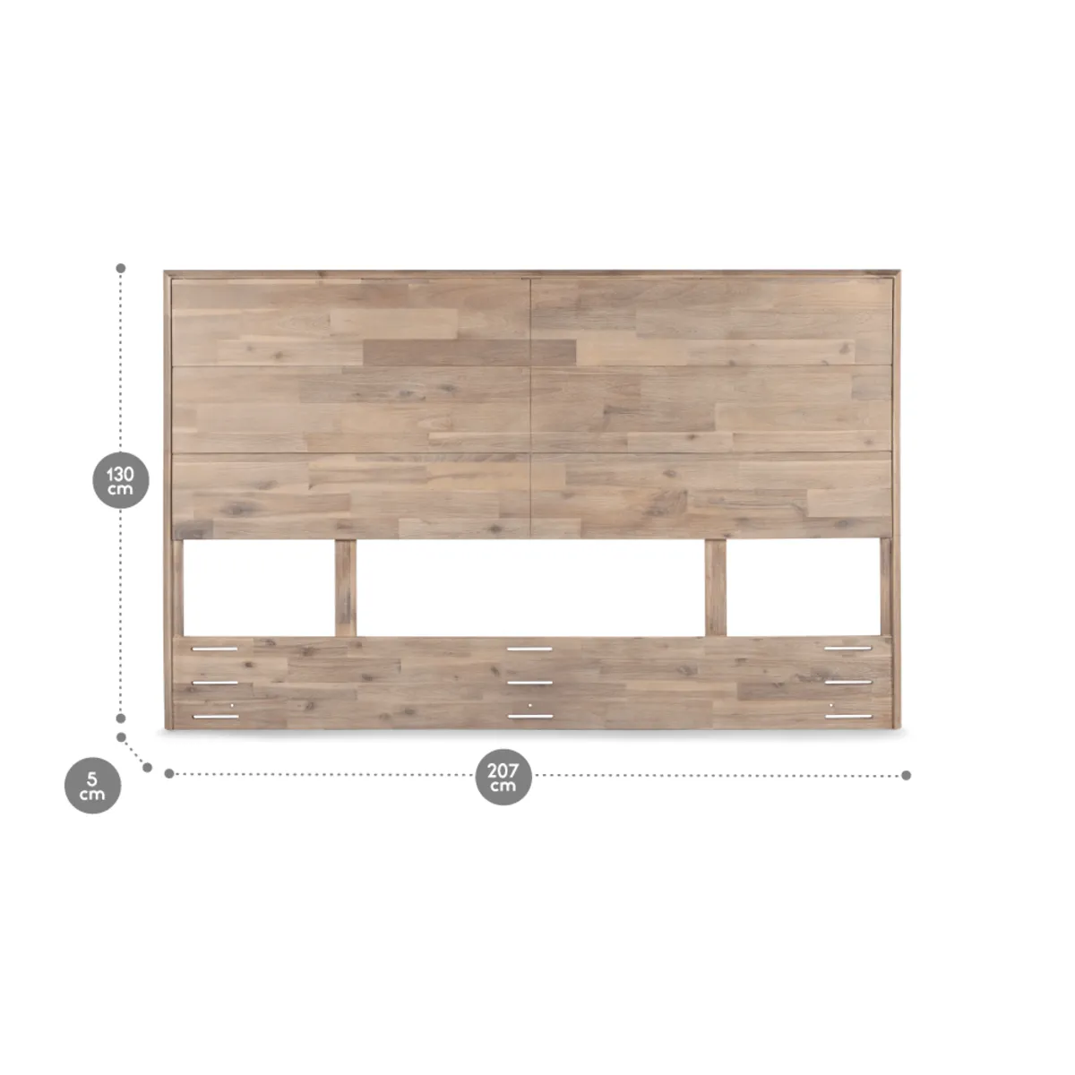 ROSEN - Respaldo Culver King Rosen Madera