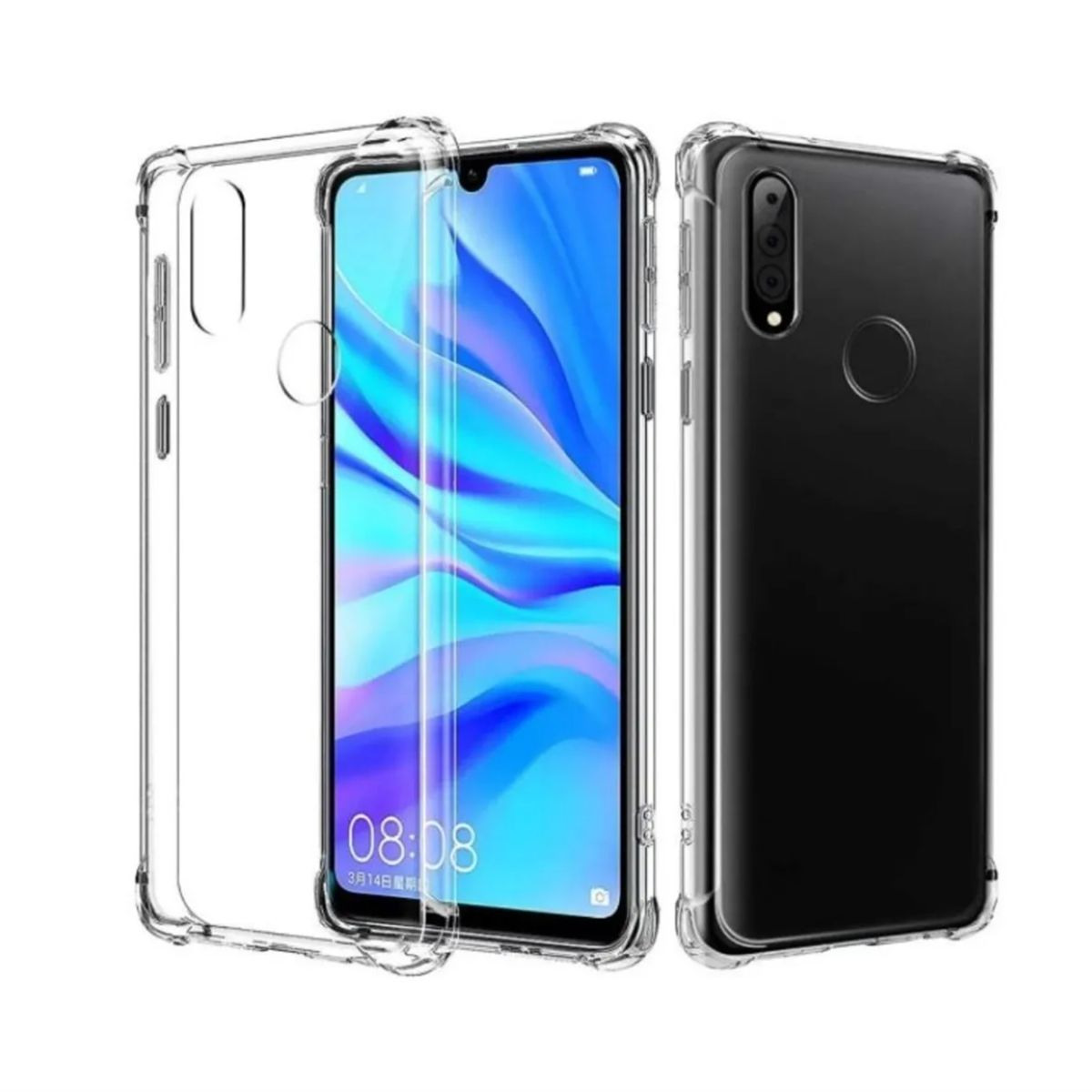 JOIGO - Carcasa Transparente Reforzado Para Huawei P30 lite