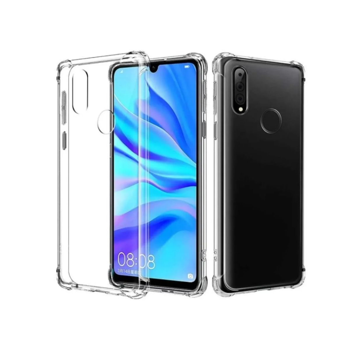 JOIGO - Carcasa Transparente Reforzado Para Huawei P30 lite