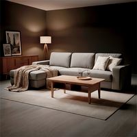 Sofá Seccional Izquierdo Randall Tela Taupe