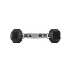 UK TIME - MANCUERNA HEXAGONAL GOMA CROMADA 1KG