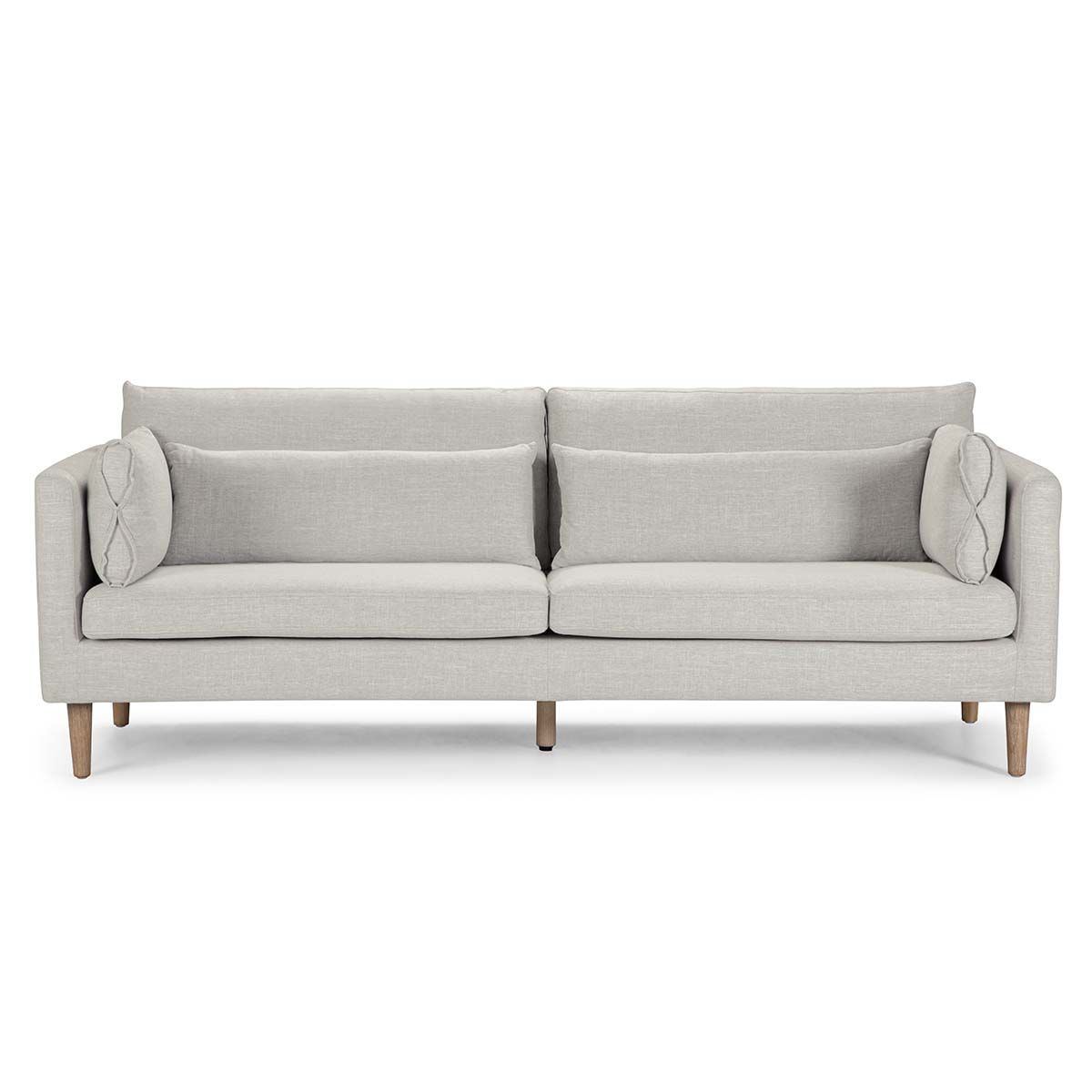 ROSEN - Sofá Rosen Vesterbro 3 Cuerpos Tela Crudo