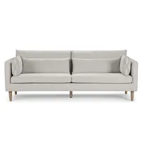 Sofá Vesterbro 3 Cuerpos Tela Crudo
