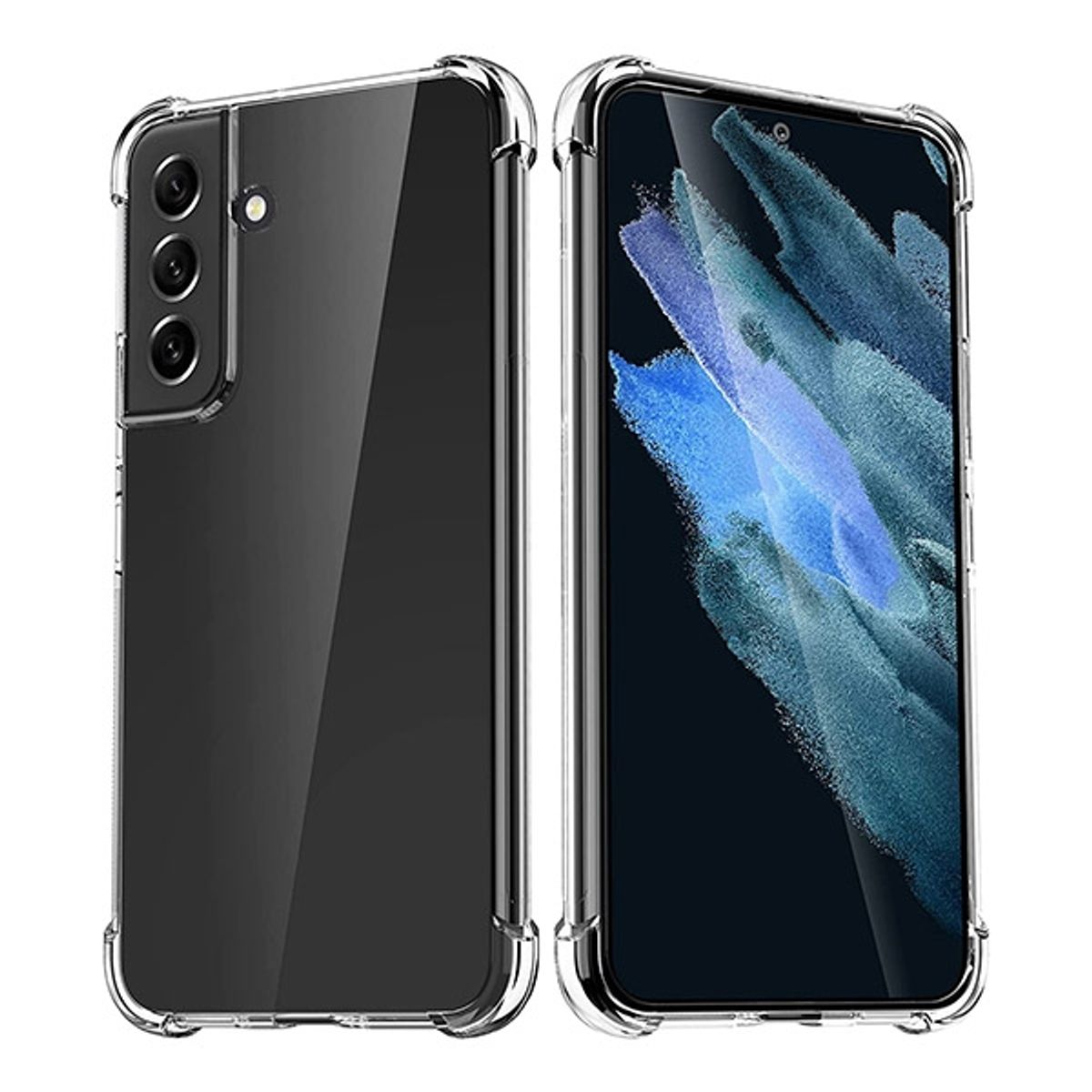 XUNDD - Carcasa para Samsung S22 Transparente Reforzada