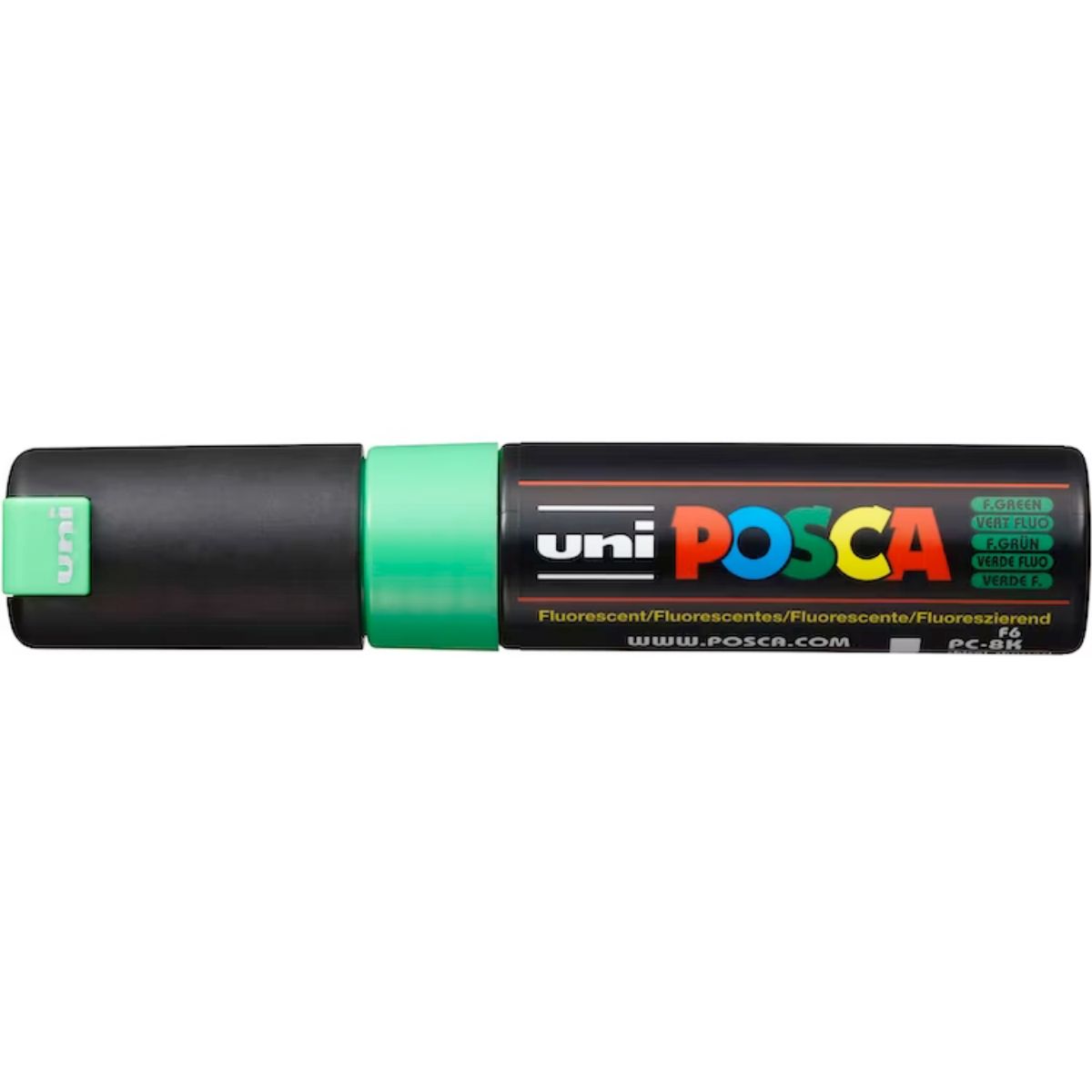 UNI POSCA - Marcador Acrilico Posca PC-8K Verde Fluorescente