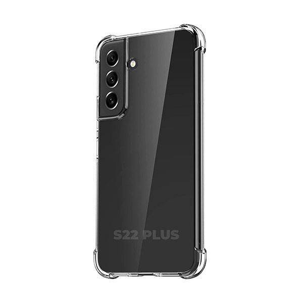 Carcasa Compatible con Samsung S22 Plus Transparente Reforzada