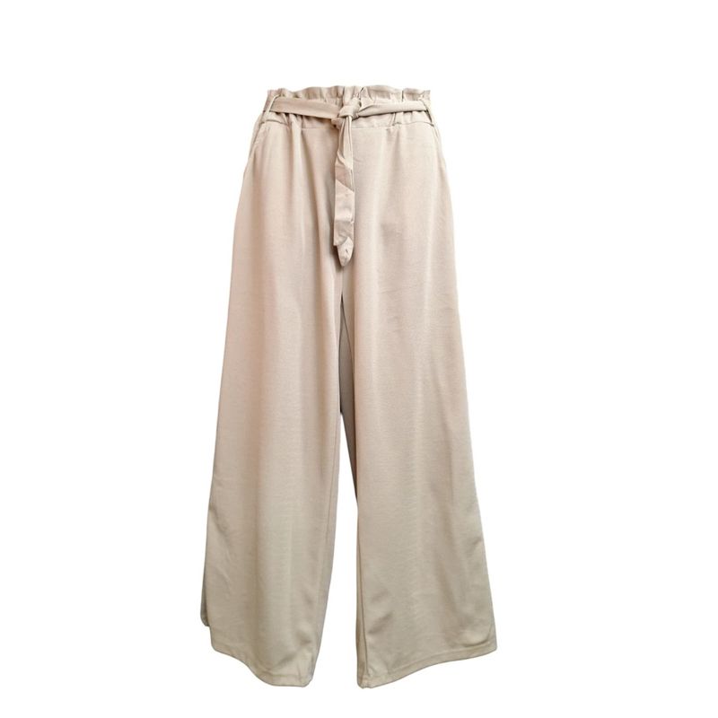 GARSIL - Pantalón Para Mujer Modelo Palazzo Con Lienzo - Semi Formal  Casual.