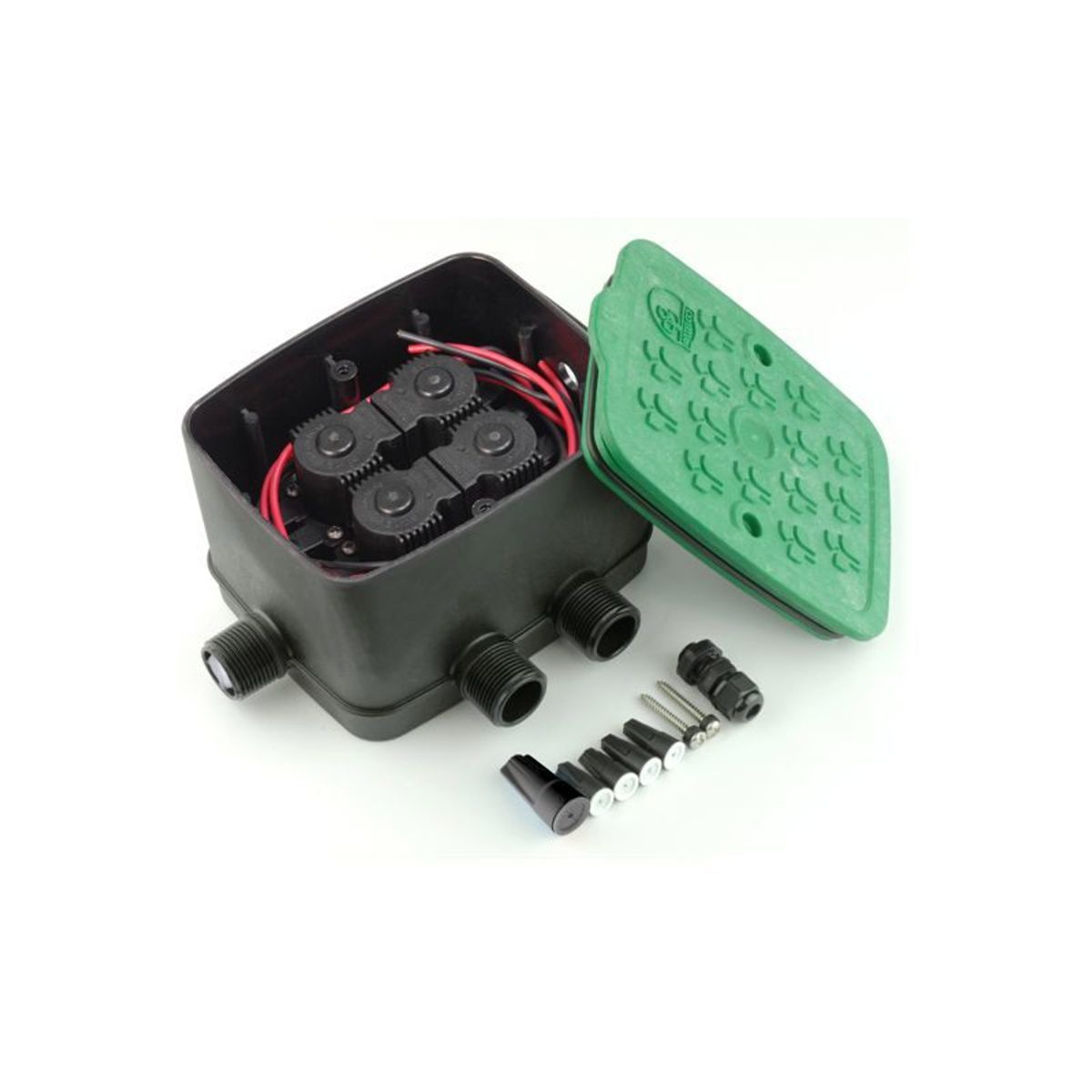 GENERICO - Kit de riego 4 válvulas 3/4" 9 Volts - eZyvalve4