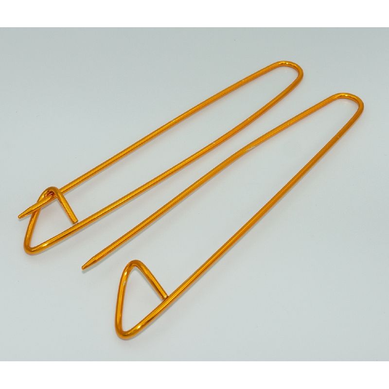 GENERICO - Sujeta puntos 16cm 2 unidades (toma puntos alfiler gancho)