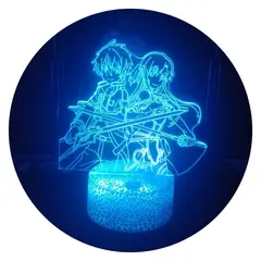 3DILUTION - Lámpara Led Sword Art Online SAO Base Agrietada