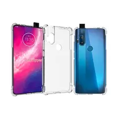 JOIGO - Carcasa Para Motorola One Hyper Transparente Reforzado