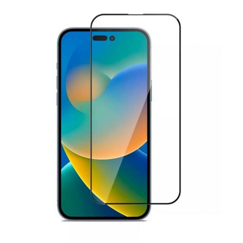 GENERICO - Lamina Mica Vidrio Templado Completa Para iPhone 14 Pro Max