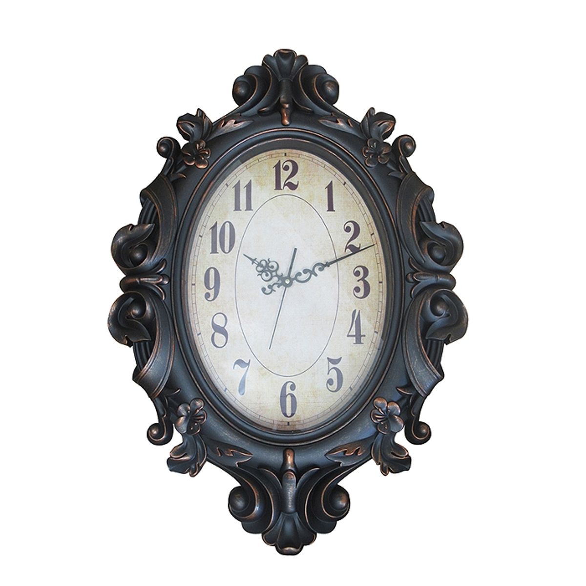 GENERICO - RELOJ PARED CLASSIC OVAL (57 x 4 x 81 cm)