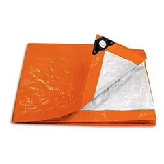 PRETUL - LONA MULTIUSO 6X12 NARANJA OJETILLOS LP-612N
