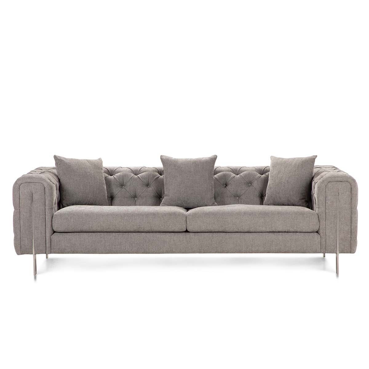 ROSEN - Sofá Rosen Allerton 3,5 Cuerpos Tela Ostra