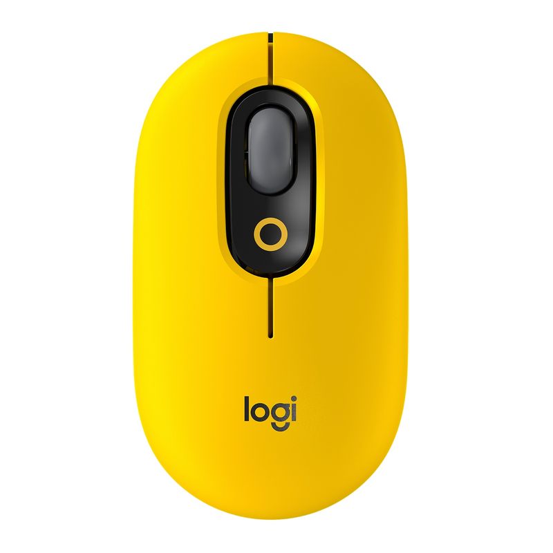 LOGITECH - 910-006549 POP MOUSE WITH EMOJI AMARILLO