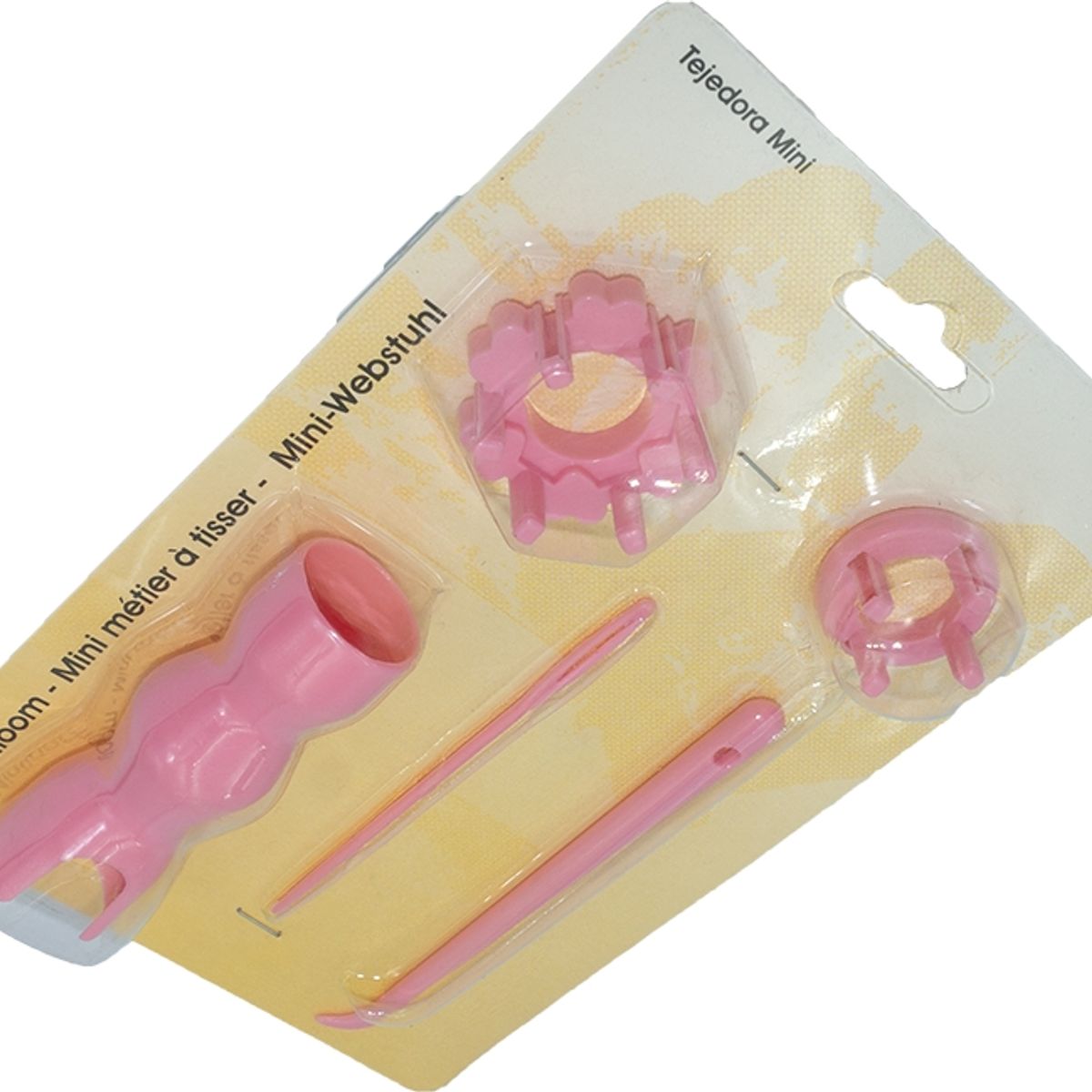 GENERICO - Telar para cordones pequeños (tejedora de cordón mini)