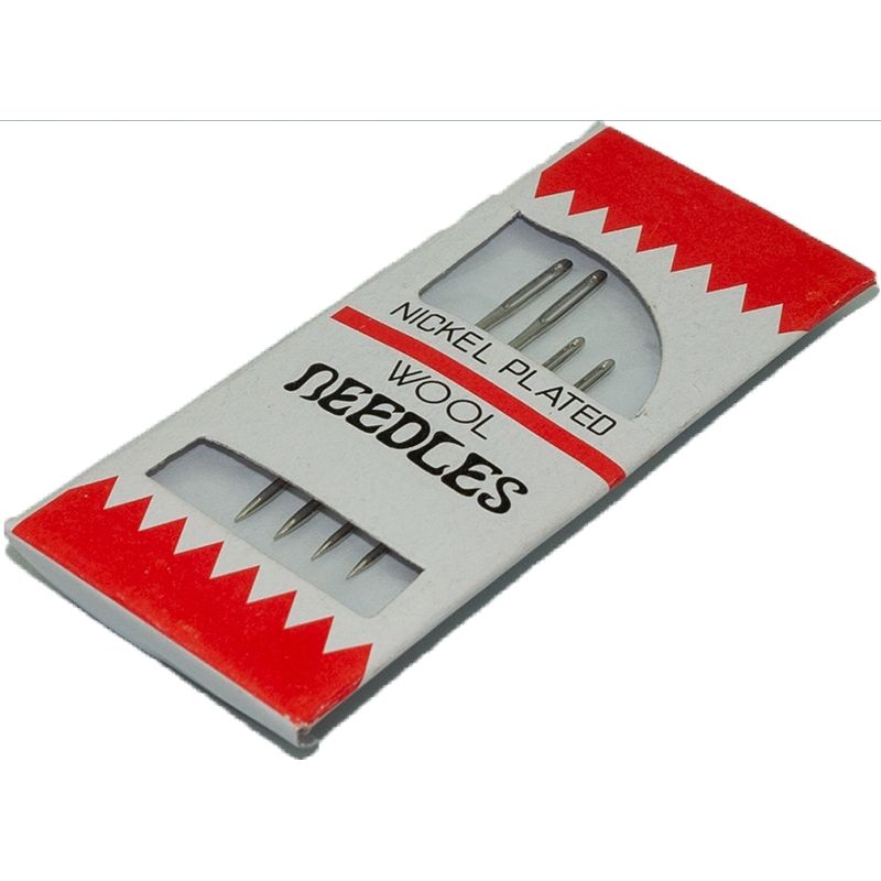GENERICO - Agujas para Lana con punta sobre con 4 agujas, 4 y 5 cms