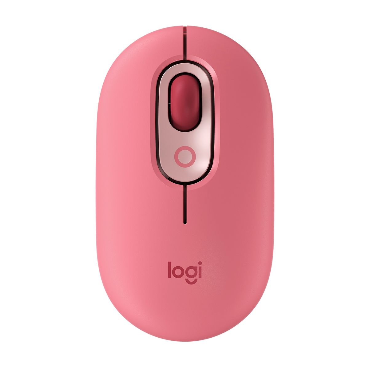 LOGITECH - 910-006551 Mouse Logitech Pop With Emoji Rojo
