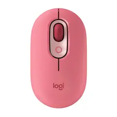 LOGITECH - 910-006551 POP MOUSE WITH EMOJI ROJO