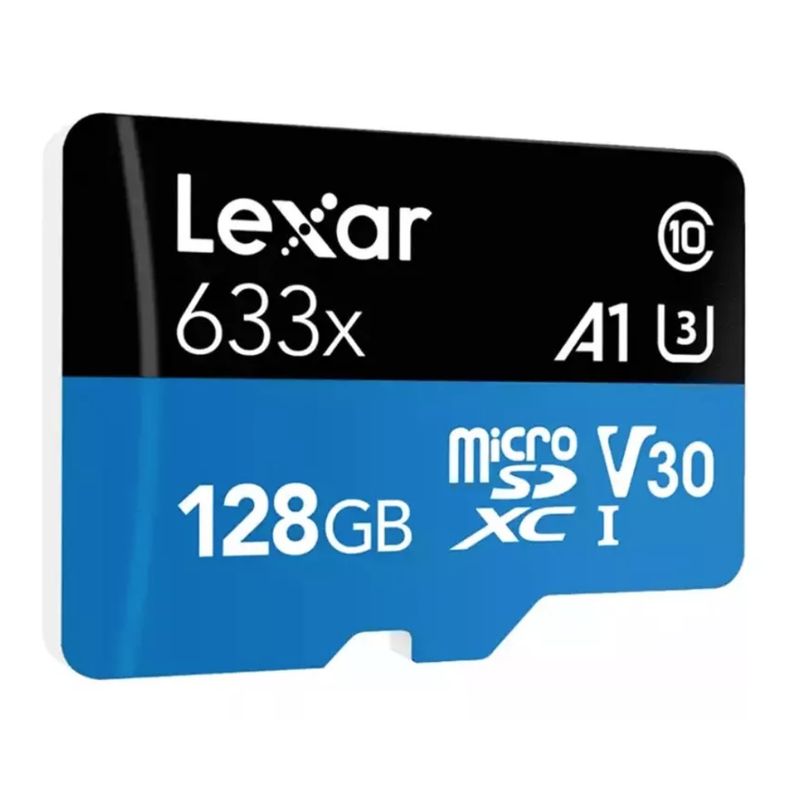 LEXAR - Tarjeta Micro SD LEXAR 128GB high Performance Clase 10 U3