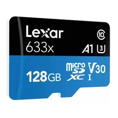 LEXAR - Tarjeta Micro SD 128GB high Performance Clase 10 U3