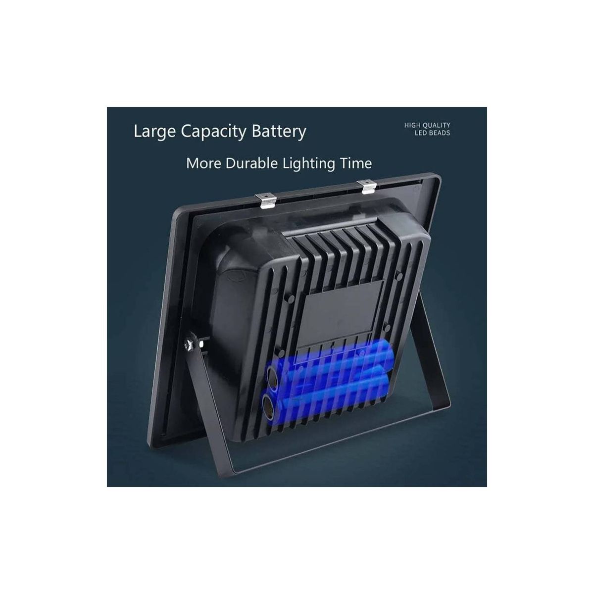 GENERICO - Foco Solar Luminaria 60w Panel y Control Remoto