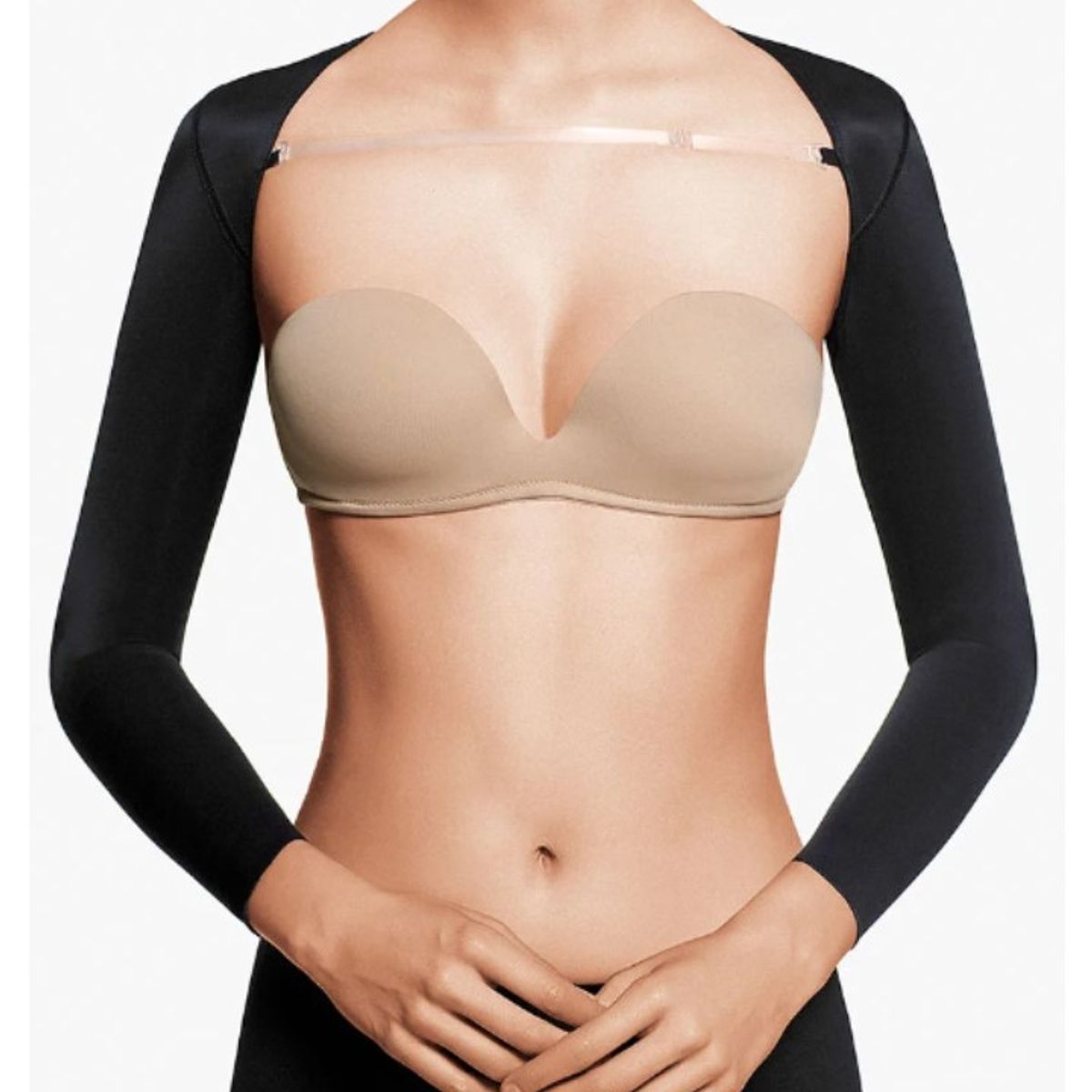 BLUNDING - Manga para liposuccion color Beige Talla XL- Blunding