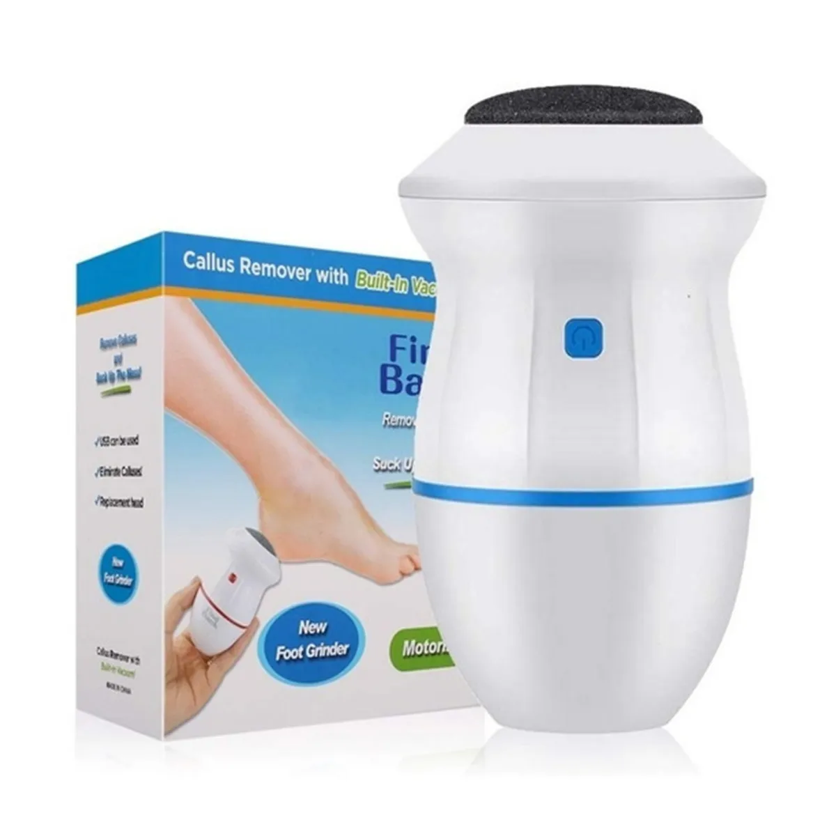 GENERICO - Maquina Saca Callos Quita Durezas Pulidor De Pies Electrico