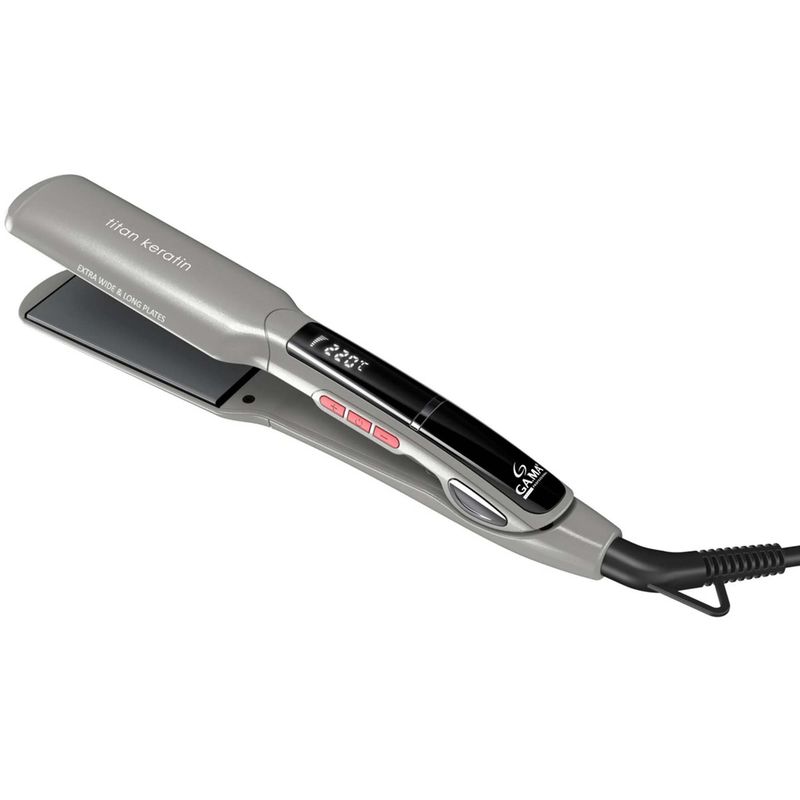 GAMA - Plancha Alisadora Gama X-wide Digital Titan Keratin