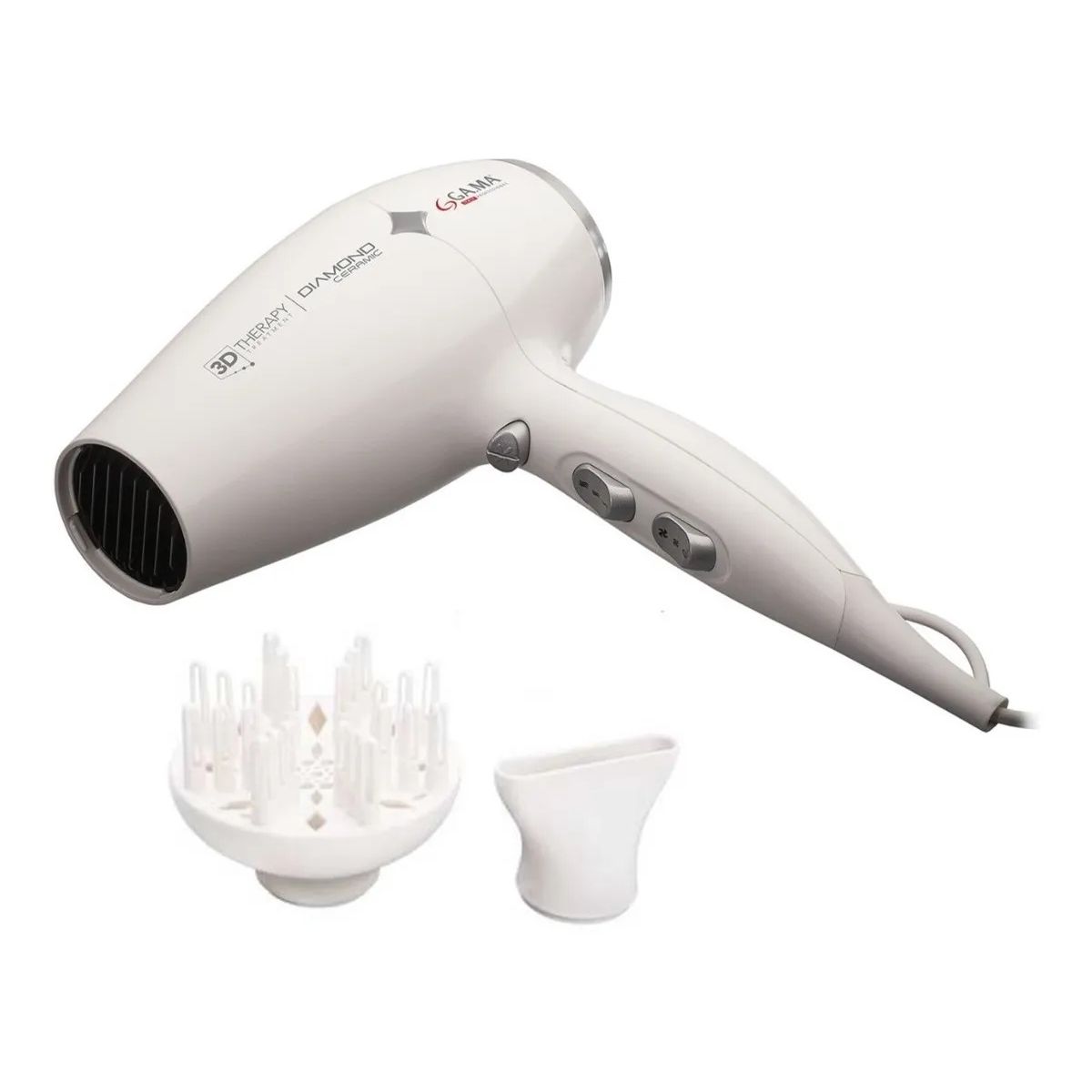 GAMA - Secador De Pelo Gama Diamond Ceramic Ion 3d Therapy