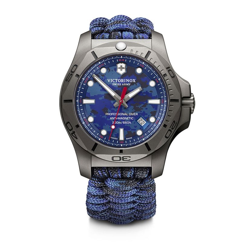 VICTORINOX - Reloj INOX Professional Diver titanio Azul Victorinox