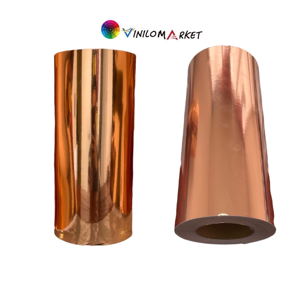 NEON - Vinilo Adhesivo De Corte Decorativo Oro Rosa Brillante 30 Cms X 5 Mts