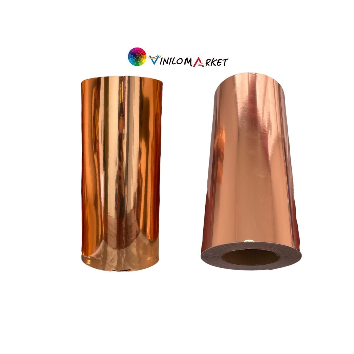 NEON - Vinilo Adhesivo De Corte Decorativo Oro Rosa Brillante 30 Cms X 5 Mts