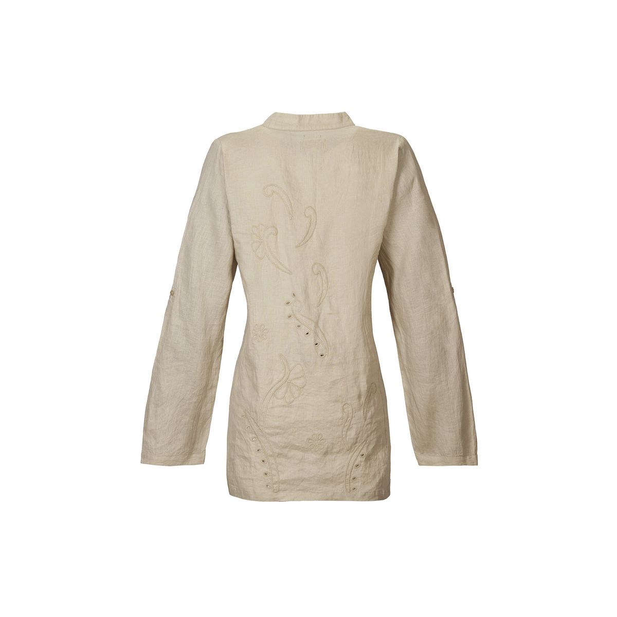 ROCKFORD - Vestido Lino Orgánico Mujer Debora Arena ROCKFORD