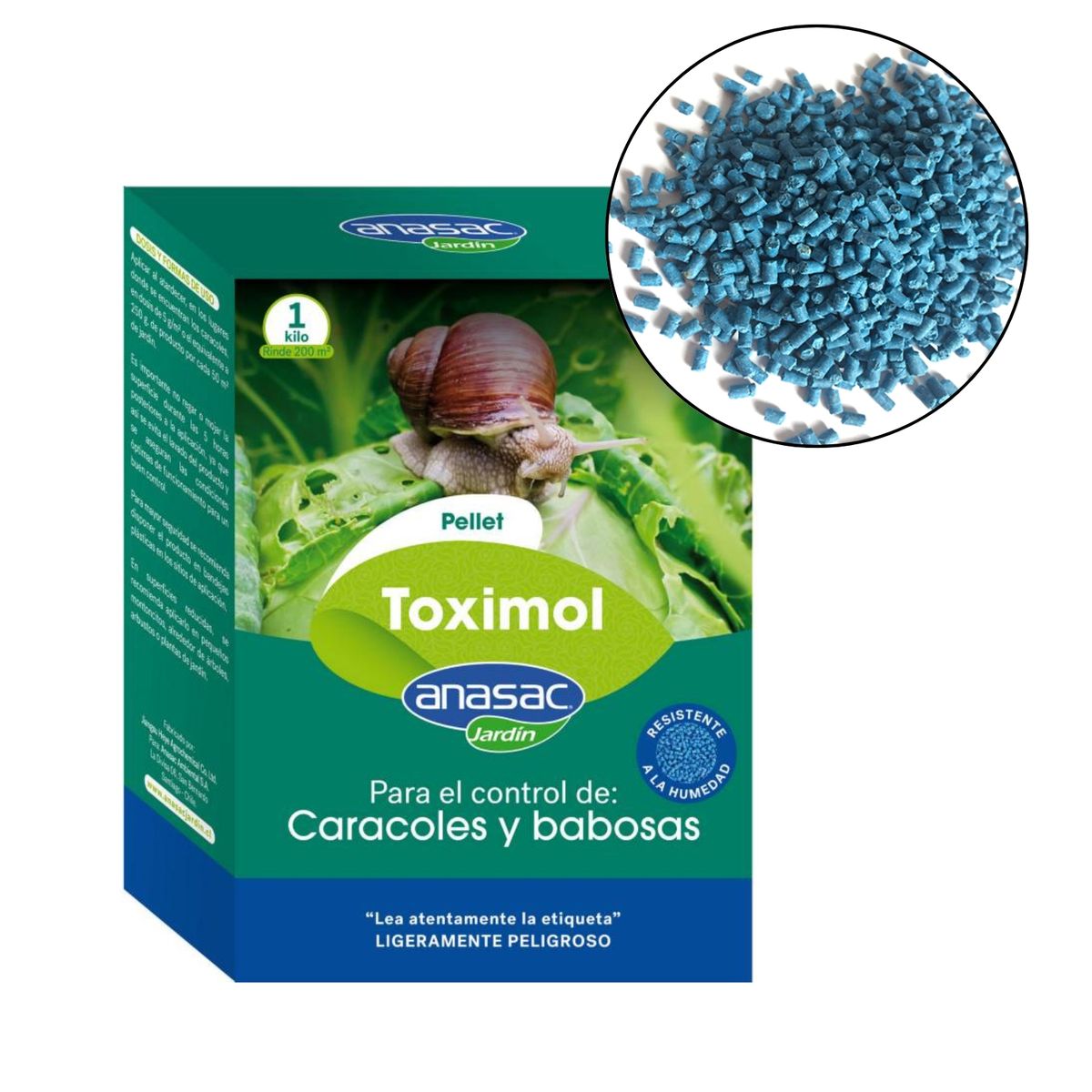 ANASAC - Mulusquicida Toximol Pellet 1 kg