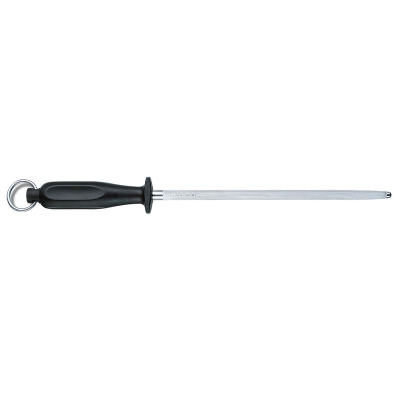 VICTORINOX - Chaira Domestica color Negro hoja 25 cm. Victorinox