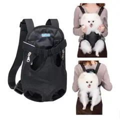 GENERICO - Mochila Bolso Transportes Mascotas Perros Gatos Ajustable talla S